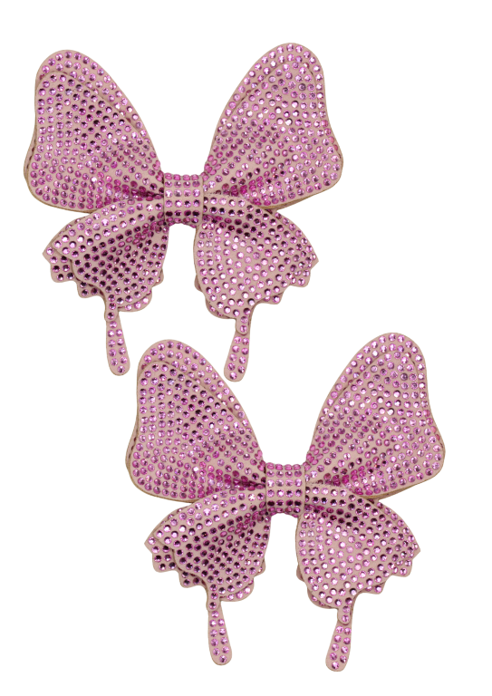 CABEDAL LAÇO DE STRASS