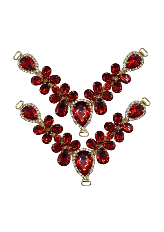 CABEDAL EM "V" - GOTAS