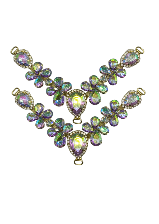 CABEDAL EM "V" - GOTAS