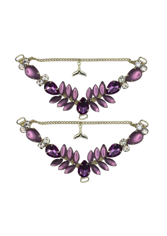 CABEDAL EM "V" - COM PINGENTE