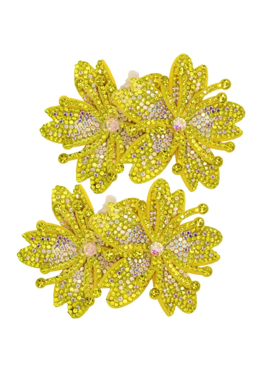 CABEDAL FLOR DE STRASS