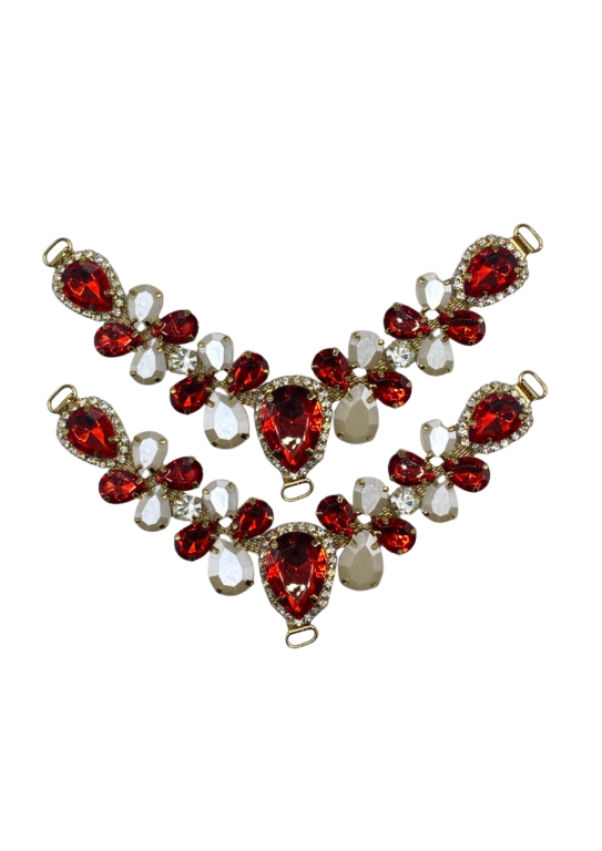 CABEDAL EM "V" - GOTAS