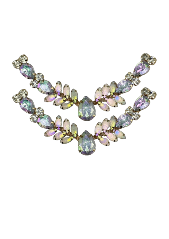 CABEDAL EM "V" - GOTAS