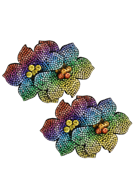 CABEDAL FLOR DE STRASS