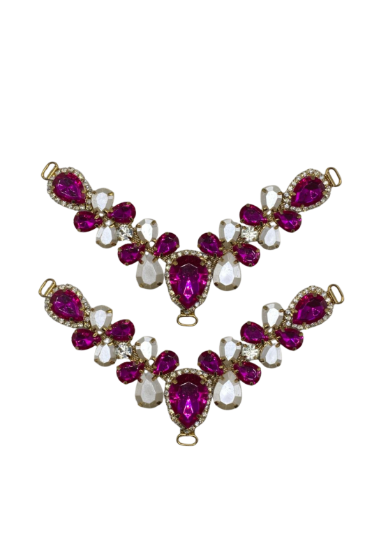 CABEDAL EM "V" - GOTAS