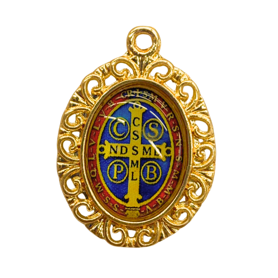 MEDALHA RESINADA DE SÃO BENTO 00