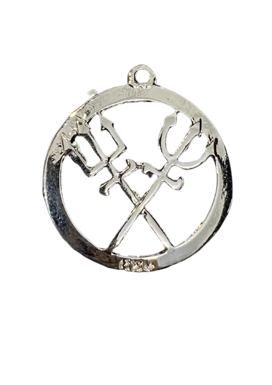MEDALHA EXU E POMBAGIRA 5698