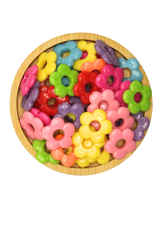 Miçanga COLORIDA ENTREMEIO FLOR