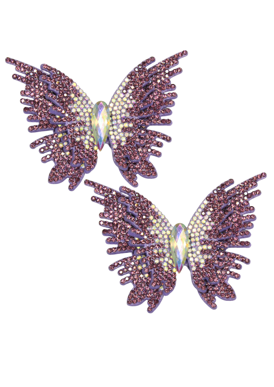 CABEDAL STRASS BORBOLETA